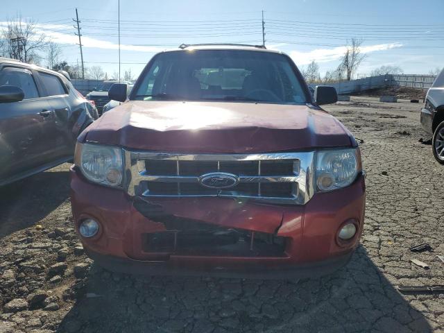 1FMCU0D74CKB30991 - 2012 FORD ESCAPE XLT RED photo 5