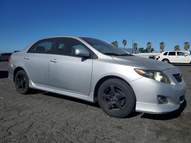 1NXBU40E99Z012391 - 2009 TOYOTA COROLLA BASE SILVER photo 4