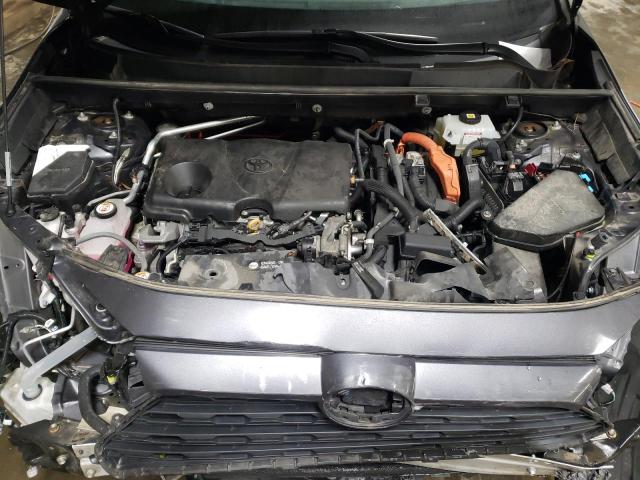 2T3R6RFV4MW011002 - 2021 TOYOTA RAV4 XLE GRAY photo 11