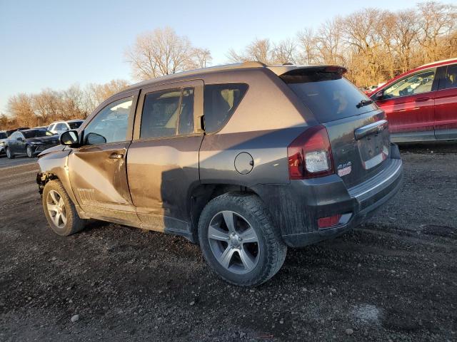 1C4NJDEB0HD151736 - 2017 JEEP COMPASS LATITUDE BLACK photo 2