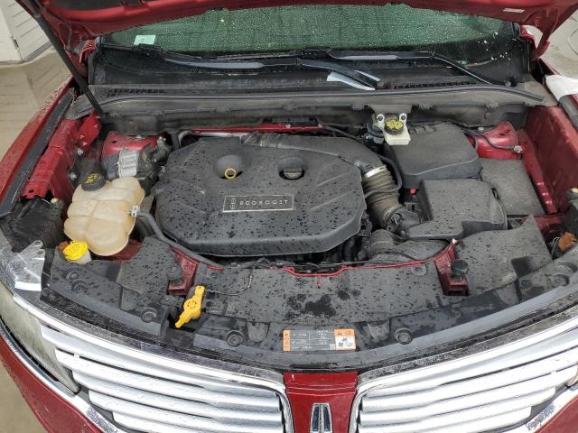 5LMCJ1A99FUJ10987 - 2015 LINCOLN MKC RED photo 12