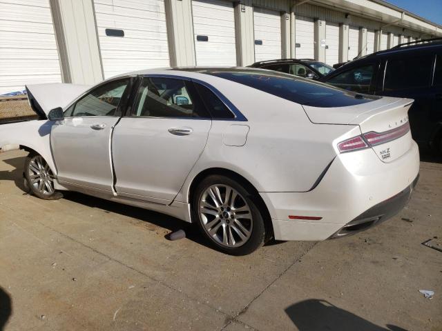 3LN6L2G97GR601963 - 2016 LINCOLN MKZ WHITE photo 2