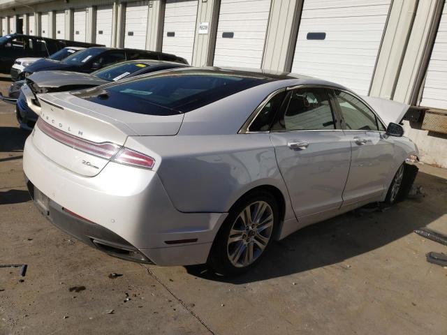 3LN6L2G97GR601963 - 2016 LINCOLN MKZ WHITE photo 3