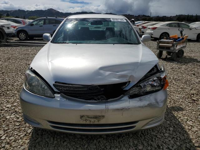 4T1BE32K74U858019 - 2004 TOYOTA CAMRY LE GRAY photo 5
