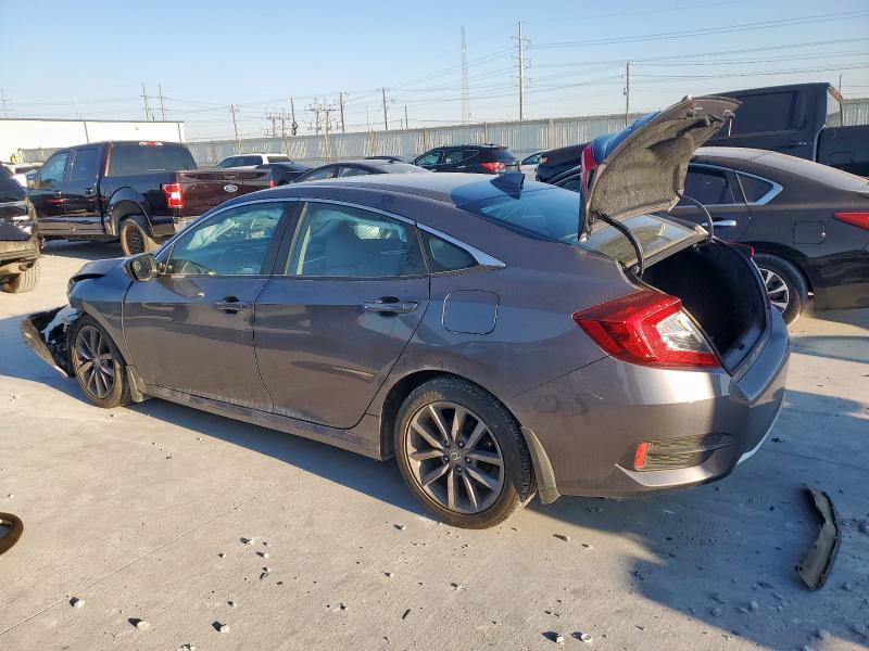 19XFC1F38KE002761 - 2019 HONDA CIVIC EX GRAY photo 2