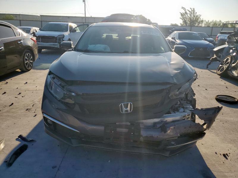 19XFC1F38KE002761 - 2019 HONDA CIVIC EX GRAY photo 5