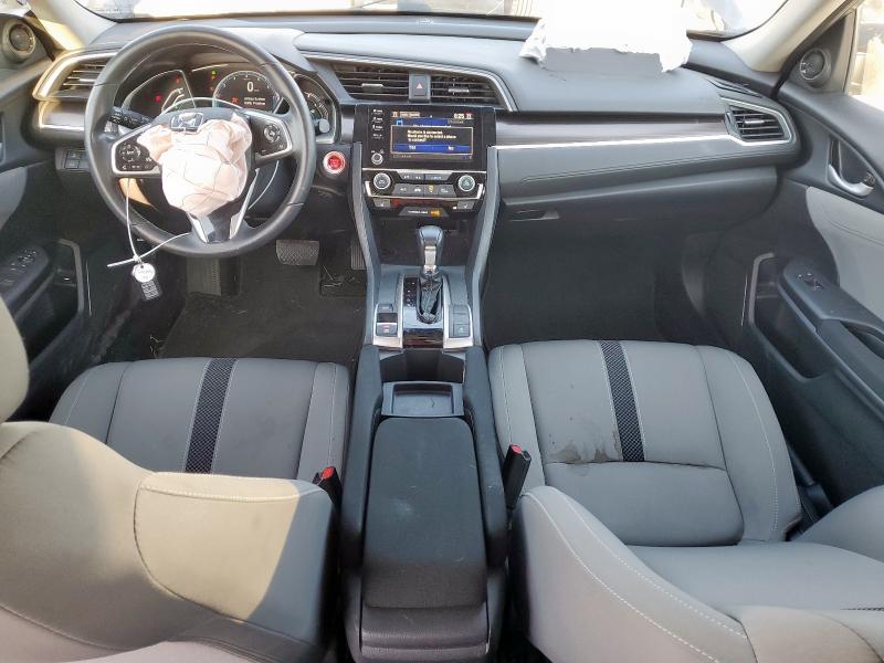 19XFC1F38KE002761 - 2019 HONDA CIVIC EX GRAY photo 8