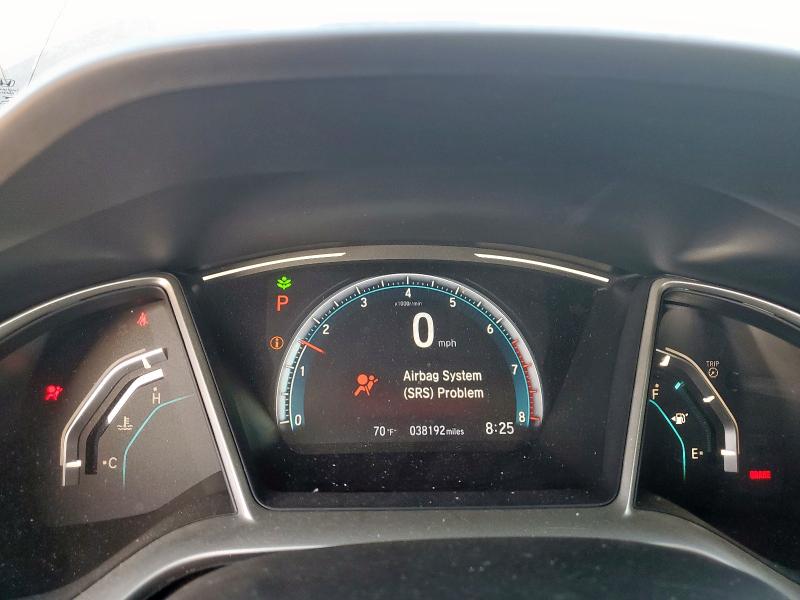 19XFC1F38KE002761 - 2019 HONDA CIVIC EX GRAY photo 9