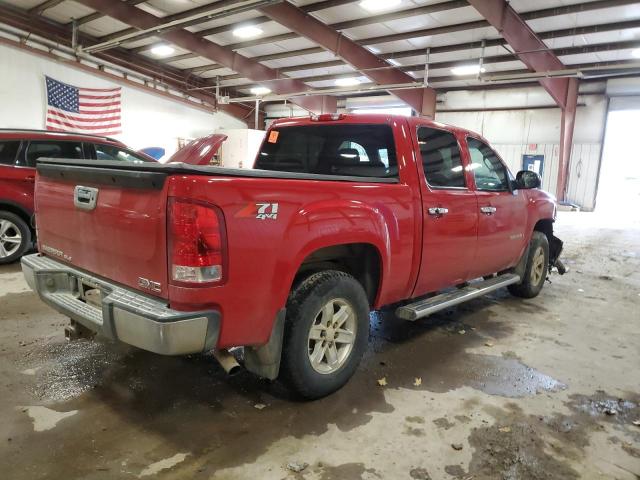 2GTEK13M281277723 - 2008 GMC SIERRA K1500 RED photo 3