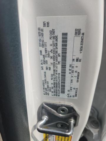 5LMTJ2AH0FUJ15119 - 2015 LINCOLN MKC WHITE photo 13