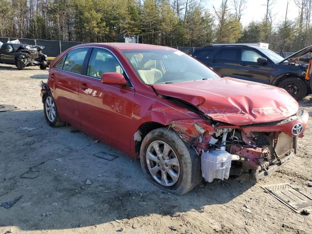 4T1BK3EK6AU113116 - 2010 TOYOTA CAMRY SE RED photo 4