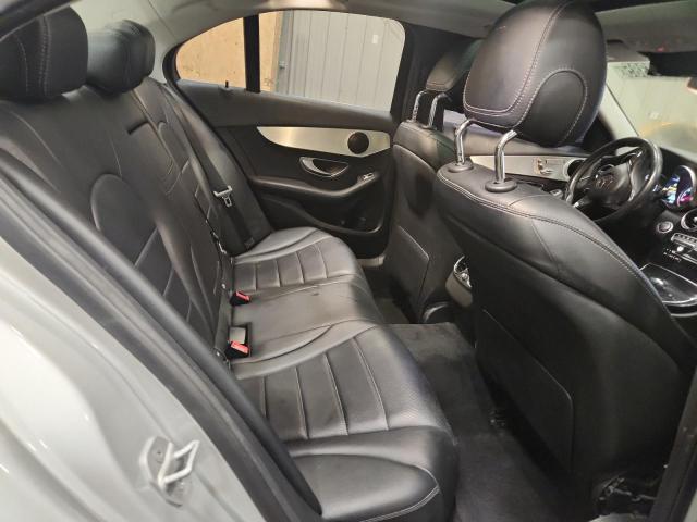 55SWF4KB1GU147341 - 2016 MERCEDES-BENZ C 300 4MATIC SILVER photo 10
