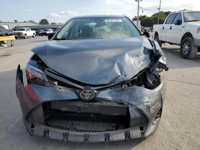 2T1BURHE3HC789084 - 2017 TOYOTA COROLLA L GRAY photo 5