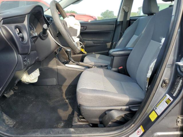 2T1BURHE3HC789084 - 2017 TOYOTA COROLLA L GRAY photo 7