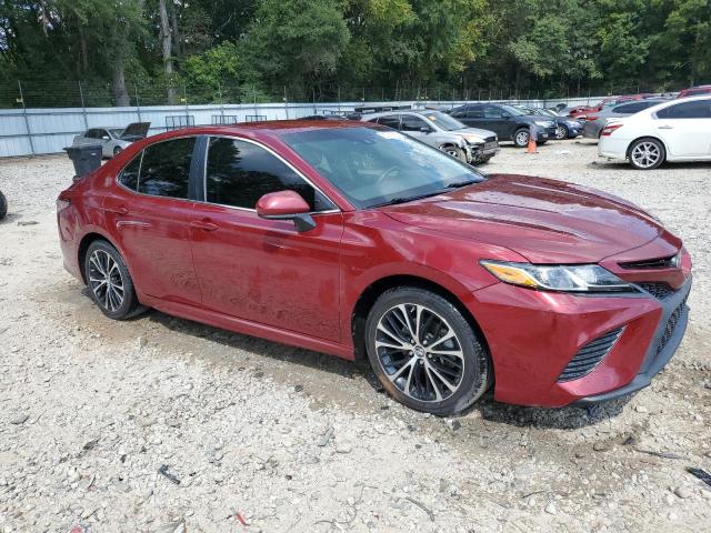 4T1B11HK4JU543326 - 2018 TOYOTA CAMRY L BURGUNDY photo 4