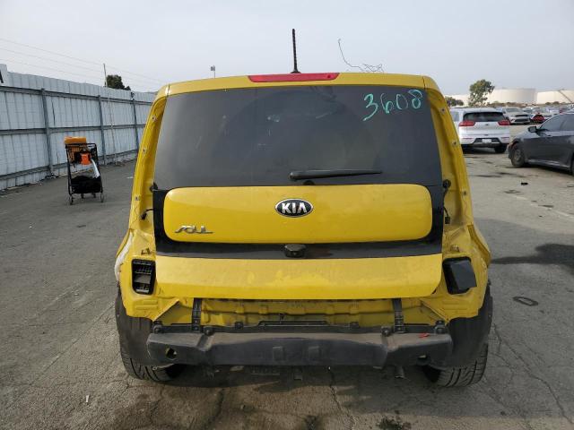 KNDJX3A51E7054031 - 2014 KIA SOUL ! YELLOW photo 6