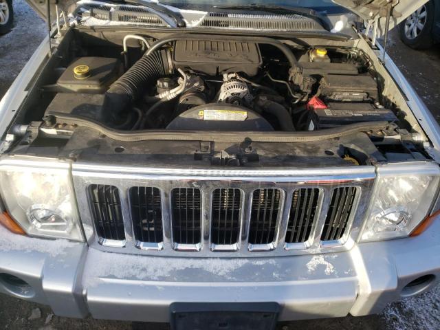 1J8HG48K87C570518 - 2007 JEEP COMMANDER 银色 照片 12
