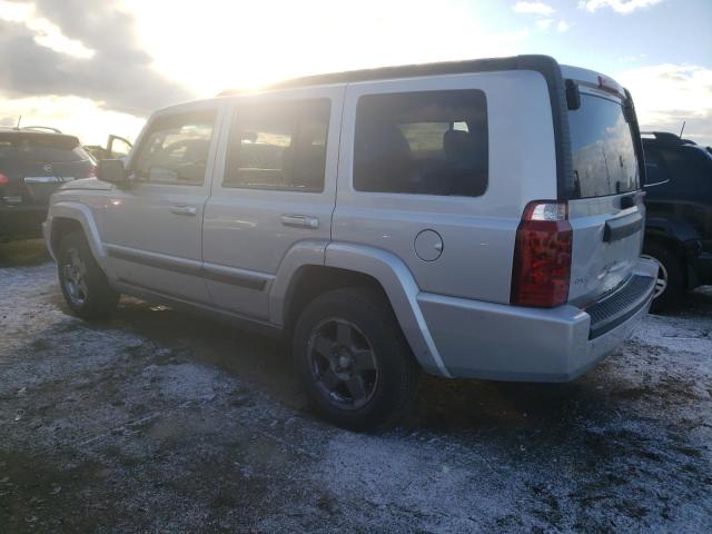 1J8HG48K87C570518 - 2007 JEEP COMMANDER SILVER photo 2