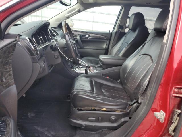 5GAKVDKD7DJ190575 - 2013 BUICK ENCLAVE RED photo 7