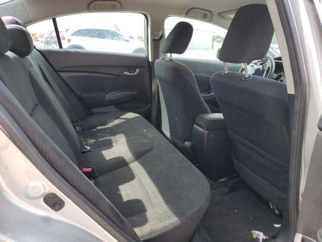 19XFB2F55DE089581 - 2013 HONDA CIVIC LX SILVER photo 10