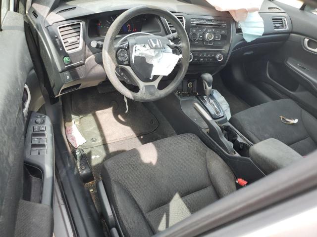 19XFB2F55DE089581 - 2013 HONDA CIVIC LX SILVER photo 8