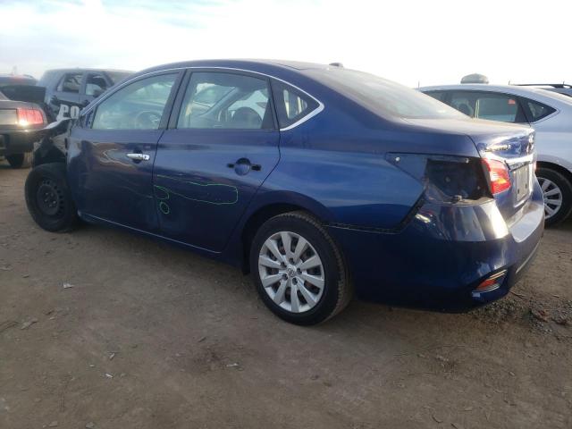 3N1AB7AP9HY324314 - 2017 NISSAN SENTRA S BLUE photo 3