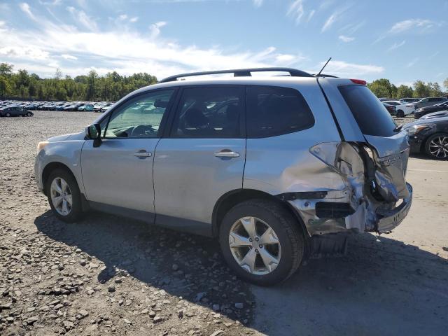 JF2SJAEC9EH441957 - 2014 SUBARU FORESTER 2.5I PREMIUM SILVER photo 2