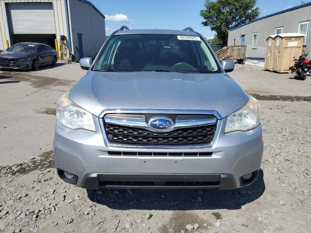 JF2SJAEC9EH441957 - 2014 SUBARU FORESTER 2.5I PREMIUM SILVER photo 5