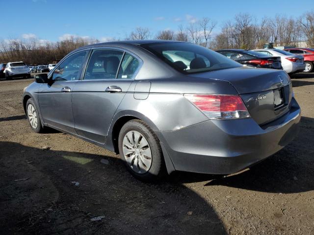 1HGCP2F38AA194067 - 2010 HONDA ACCORD LX GRAY photo 2