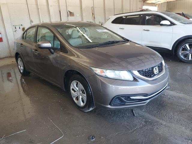 19XFB2F5XEE015204 - 2014 HONDA CIVIC LX ნაცრისფერი ფოტო 4