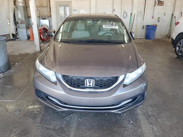 19XFB2F5XEE015204 - 2014 HONDA CIVIC LX ნაცრისფერი ფოტო 5