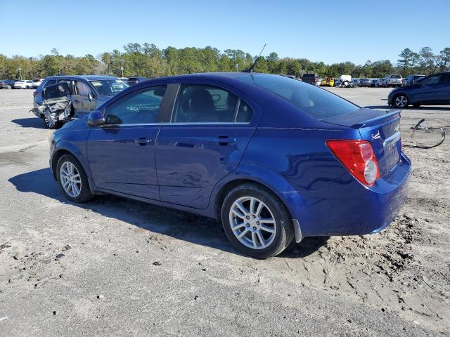 1G1JC5SH7D4188146 - 2013 CHEVROLET SONIC LT BLUE photo 2