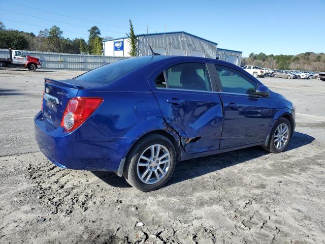 1G1JC5SH7D4188146 - 2013 CHEVROLET SONIC LT BLUE photo 3