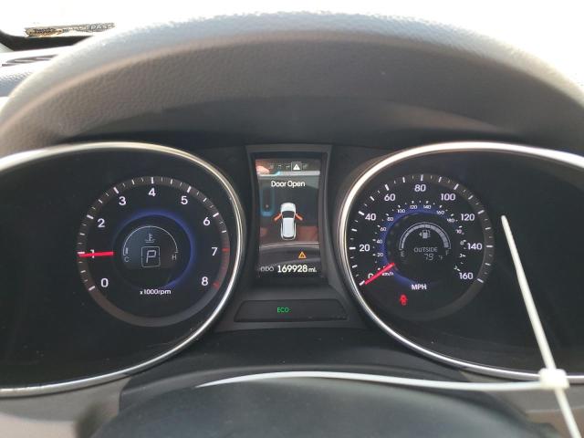 5XYZUDLB7DG070109 - 2013 HYUNDAI SANTA FE S GRAY photo 9