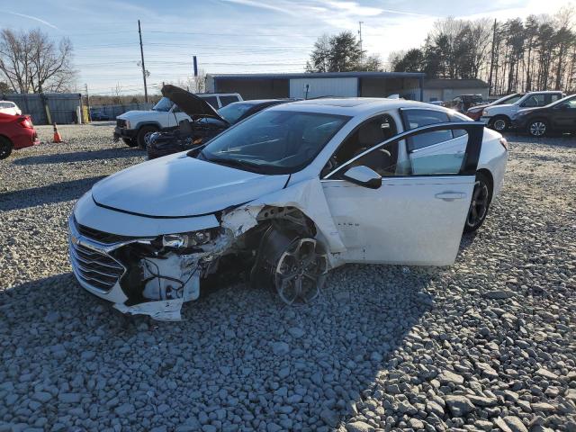 1G1ZD5ST4LF084270 - 2020 CHEVROLET MALIBU LT WHITE photo 1