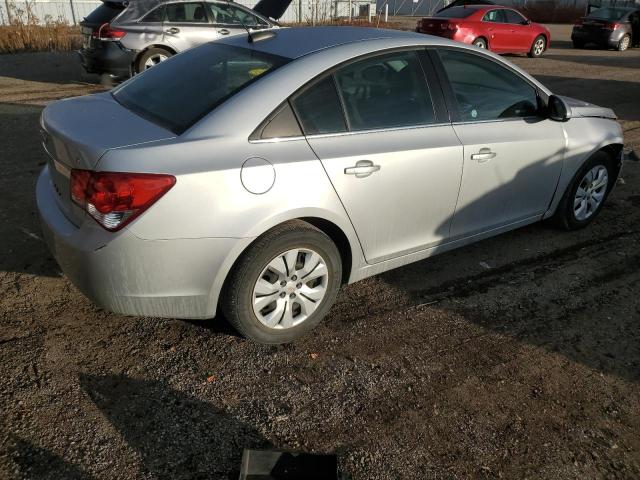 1G1PC5SB1F7256447 - 2015 CHEVROLET CRUZE LT SILVER photo 3