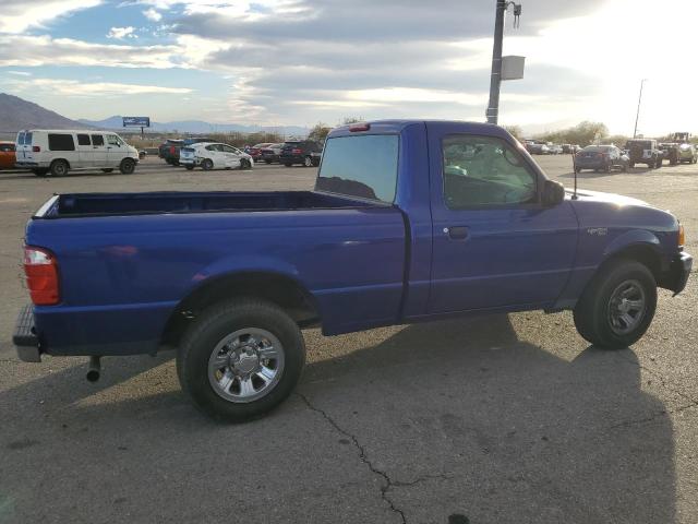 1FTYR10DX4PA12669 - 2004 FORD RANGER BLUE photo 3