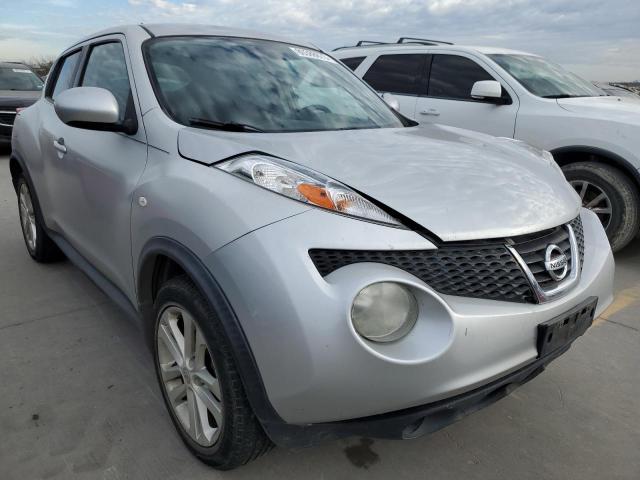 JN8AF5MR3ET350063 - 2014 NISSAN JUKE S SILVER photo 4