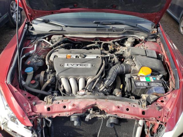 1HGCM56847A089329 - 2007 HONDA ACCORD EX RED photo 11