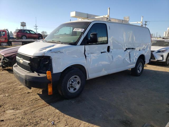 1GCWGFCF4F1217255 - 2015 CHEVROLET EXPRESS G2 WHITE photo 1