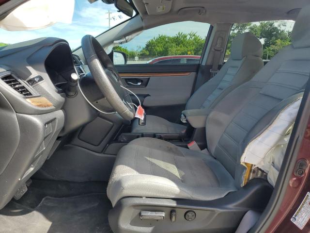 7FARW1H56KE004140 - 2019 HONDA CR-V EX BURGUNDY photo 7