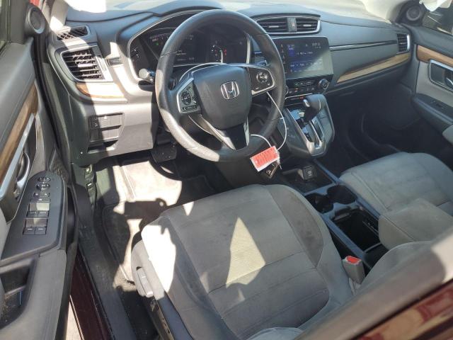 7FARW1H56KE004140 - 2019 HONDA CR-V EX BURGUNDY photo 8