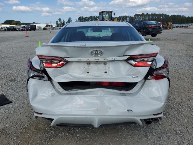 4T1T11AK2RU213341 - 2024 TOYOTA CAMRY SE NIGHT SHADE WHITE photo 6