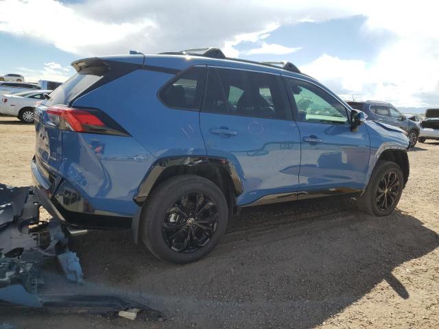 2T3T6RFV6RW059078 - 2024 TOYOTA RAV4 SE BLUE photo 3