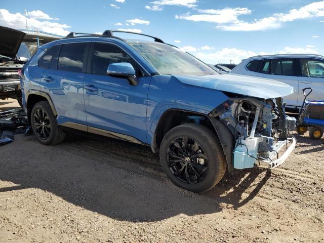 2T3T6RFV6RW059078 - 2024 TOYOTA RAV4 SE BLUE photo 4