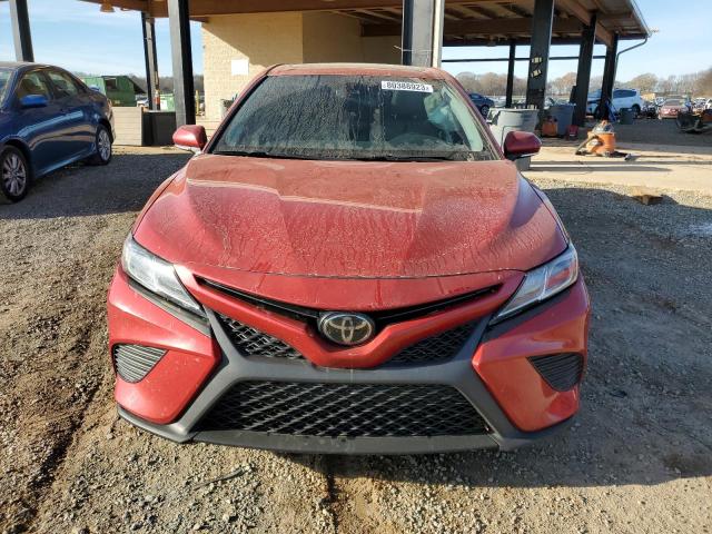 4T1B11HK9KU259269 - 2019 TOYOTA CAMRY L RED photo 5