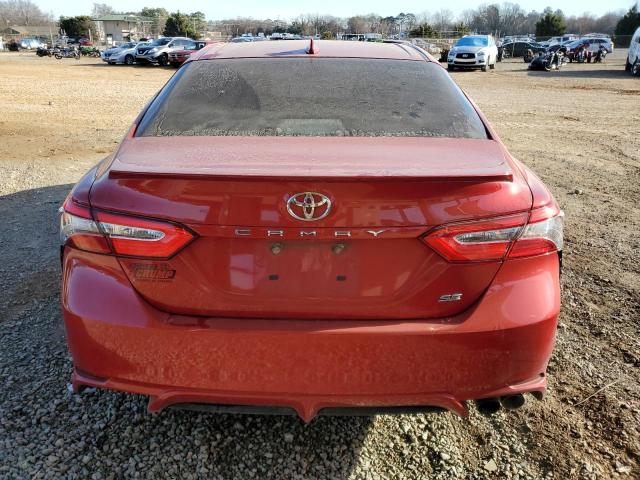 4T1B11HK9KU259269 - 2019 TOYOTA CAMRY L RED photo 6