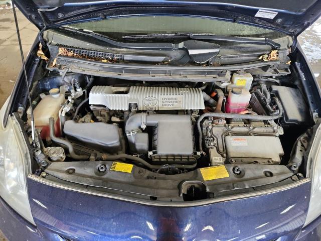 JTDKN3DU0C1508119 - 2012 TOYOTA PRIUS BLUE photo 11