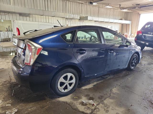 JTDKN3DU0C1508119 - 2012 TOYOTA PRIUS BLUE photo 3