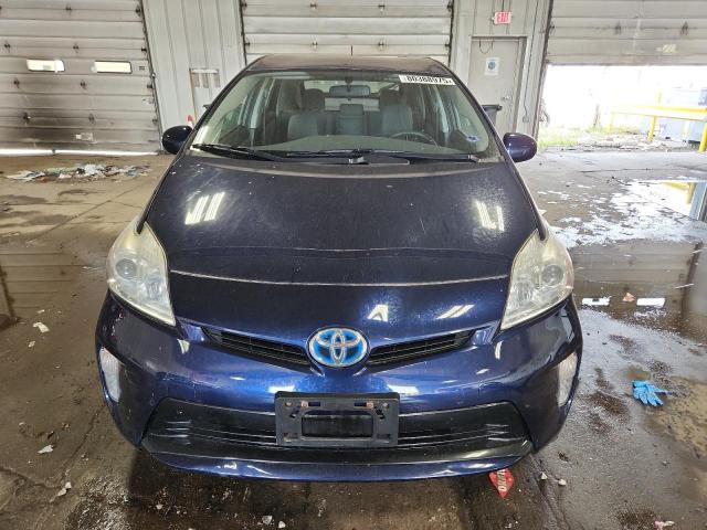 JTDKN3DU0C1508119 - 2012 TOYOTA PRIUS BLUE photo 5